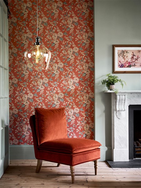 (image for) Laura Ashley Rye Pendant Polished Nickel Clear Glass